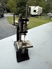 Antique Cast Iron Hand Crank Sewing Machine Marked Baby