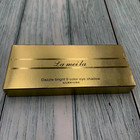 9 Colors Glitter Eyeshadow Palette   Makeup Cosmetic Brush Small Set