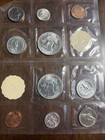 1962 P D United States Mint Uncirculated Set 10-coins 90  Silver 50c 25c 10c