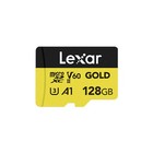 Lexar Professional 128gb Gold Microsdxc Uhs-ii Memory Card Fast Speed