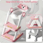 Kids Potty Training Seat With Step Stool Ladder For Child Toddler Toilet Chair