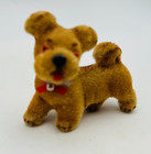 Kunstlerschutz Miniature Pomeranian Dog 2 5    Flocked West Germany Vintage