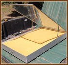 Aluminum - Glass Display Case - Table Top Display Case - 34  Long X 22  Wide