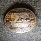 Montana Silversmiths Western Belt Buckle 2010 Champion West Coast Classic Open F