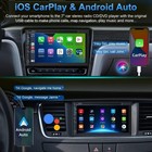 Double Din Car Stereo With Cd Dvd  Backup Camera Supports Carplay android Aut   