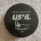 Ushl United States Hockey League Waterloo Iowa Black Hawks Game Puck