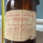 Vintage Antique Large 14  Amber Brown Glass Apothecary Pharmacy Medicine Bottle