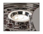 Stackable Communion Tray With Center Bread Plate   Tray Cover - Stainless Ste   