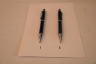New Cross Blue Ball Point Pen   Pencil Set Black Ink W  Case