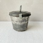 Vintage German Cake Pan W  Lid -pudding Mold Farmhouse Cottage Bakeware