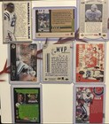 Marshall Faulk Lot Of 8 - Indianapolis Colts Inserts   Vintages Sp Fleer Action