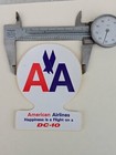 American Airlines Dc-10 Vintage Sticker Mcdonnell Douglas Happiness Is A Flight