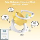 Baby Bath Seat With Suction Cups  Non-slip Toddler Safety Bath Tub Chair With