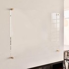 Premium Ultra-clear Acrylic Dry Erase Writing Board   Clear Non-magnetic Wall   