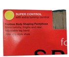 Spanx Super Control Footless Body Shaping Pantyhose Nude 1  Size C New A20276