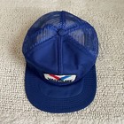 Vintage Valvoline Oil Mesh Snapback Trucker Hat Adult Osfa Snap Back Patch Cap