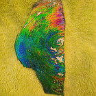 Rare Roman Glass Colorful Patina Fragment Collectible Ancient Artifact 200 Bc