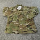 New Military Jacket Mens M Green Camo Army Combat Uniform Coat Insect Repellent
