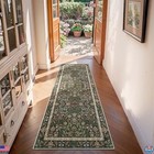 Jinchan 2x5 Floral Non-slip Runner Rug - Soft  Washable Carpet For Entryway