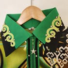 New Vtg Tobys Western Show Shirt Xxl Apparel Riding Embellished Zip Green Disco