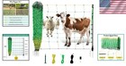 Humane Poultry Electric Fence Mesh - Lightweight   Durable - 42 5  H X 164  L