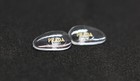Replacement Screw-in Nose Pads For Prada Eyeglasses Sunglasses Gold 14mm