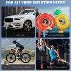 Car Air Compressor Usb Rechargeable Cordless Tire Inflator Portable Air Pump