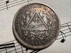 El Salvador 25 Centavos 1914 Km126 Ag 835 1-year Type High Grade Toned Very Rare