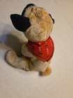 Fao Schwarz Plush 12  Pig Puppy Dog Brown Black
