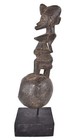 Senufo Figural Wine Ladle On Custom Stand C  te D ivoire