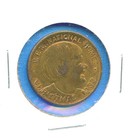 1933 Vfw National Home Christmas Good Luck Souvenir Token  45 Vintage 1  Medal