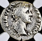 Roman Silver Denarius Emperor Antoninus Pius 138-161ad Ngc Ancient Genuine Coin