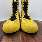 Adidas Box Hog X Special Shoes Men s 9 5 Gold Black Leather Boxing Boots Mma
