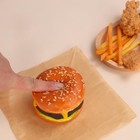 Artificial Hamburger Fake Burger Realistic Food Display Props Simulation Bread