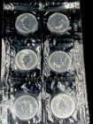 Lot Of 10 1990 Canadian 5 Dollars 1oz 9999 Silver Maple Leaf Sealed Rcm