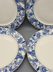 Grace s Teaware Blue Vine Set Of 4 Dinner Plates Blue Floral Circa 2022