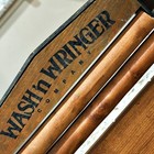 Vintage Wooden Wash N Wringer Caddy Box Tray Shelf Primitive Farmhouse 1990s