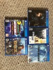 Playstation 4 Slim Cleaned And Working With Games  Controller  And New Ssd