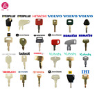 24 Heavy Contruction Equipment Key Set Case Kubota Volvo Jcb Komatsu Bobcat Cat