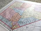 Nevada Vintage Original Antique State Map Rand Mcnally 1899 Atlas 14  X 21 5 