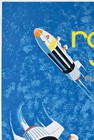 Rocket Jets - Tomorrowland Original Vintage Disneyland Attraction Poster Linen