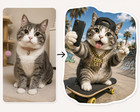 Custom Ai Pet Sticker From Your Photo     Personalized Dog  Cat   Animal Decals
