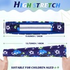 Kids Sports Headbands For Boys Girls - 3 Pack One Size  Black blue green