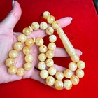 Amber Misbaha Handmade  Islamic Rosary Prayer Beads 13 6mm 59 3g