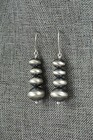 Sterling Silver Navajo Pearl Earrings - Bryannen Halwood