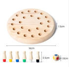 1pc Wooden Memory Match Stick Chess Montessori Puzzle Board Game For Kids family