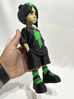 Billie Eilish Vinyl Figure Doll Bad Guy Green Hair Action Figure Collectible 12   