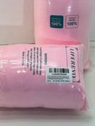 2 Pack New Pink Fluffy Faux Rabbit Fur Bean Bag Cover  no Filler  Plush Soft