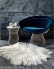 Icelandic Sheepskin Rug - Natural White  Long  soft Wool Xxl 