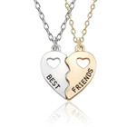 New Heart Family Mom Daughter Bff Fashion Pendant Necklace Women Girls Jewelry